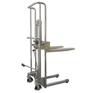 Manual Material Stacker 400Kg with platform 650x580mm