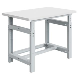Workbench SI-Model 1000 Kg , ESD worktop 30 mm Mechanically Height Adjustable