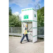 Jacketed and Insulated 1500L Tank Shower J14K1500 Hughes safety