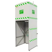 Jacketed and Insulated 1500L Tank Shower J14K1500 Hughes safety