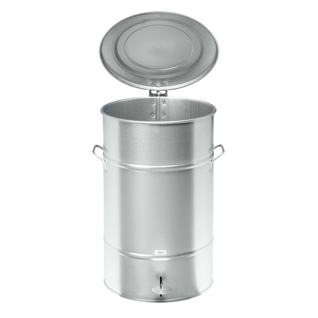 70 L  Waste Bin - Industrial Bins- 415 x 415 x 630mm - Electro-Galvanized