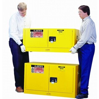 45 Liter Flammable Safety Cabinet  46 x 109 x 46 cm 1 Shelf, 2 Doors