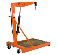 Workshop Crane Up To 500 kg Foldable Arm Height: 2.47m On Wheels