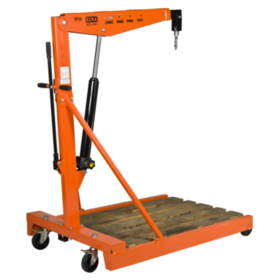 Workshop Crane Up To 500 kg Foldable Arm Height: 2.47m On Wheels