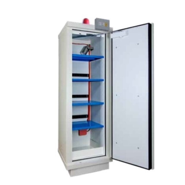 90-Min Fire Resistant Li-Ion Battery Storage Cabinet 1 Door 2020x635x620mm