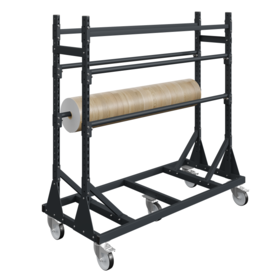 4 reels mobile dispenser 1815x780xH1870mm Load 500kg