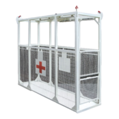 Access Safety Man Basket Stretcher Cage 2590x880x2125mm 2 persons