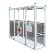 Access Safety Man Basket Stretcher Cage 2590x880x2125mm 2 persons