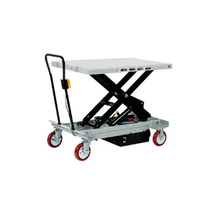 Electric mobile lift table, 1200x800mm, 1000kg capacity H1220mm