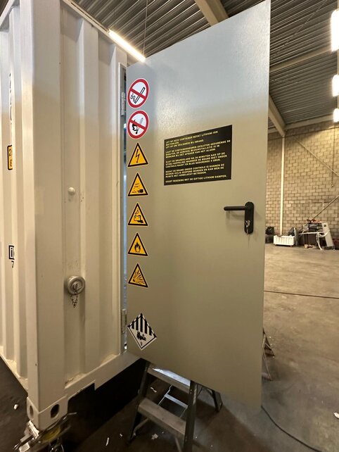 Lithium Safety Container for Storage 4 to 40FT CSC certified