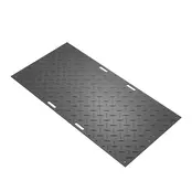 Ground Protection Mats, 112 cm x 244 cm, Black Diamond Plate