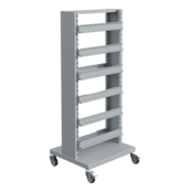 Workshop Trolley Fluxo  With Grab Container Rails