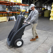 Double  Gas Cylinders Dolly-Black Double  Gas Cylinders Dolly-Black