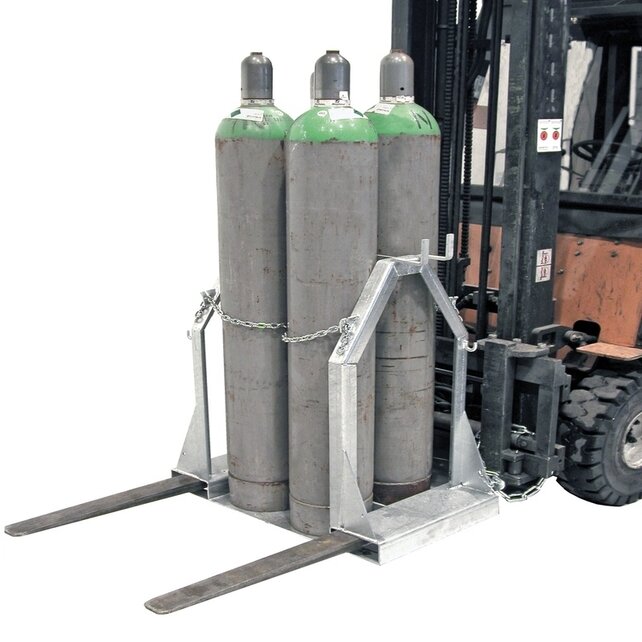 Gas Cylinder Pallet For Forklift Safe and Economical Way for Transport