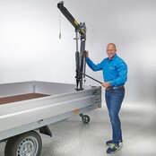 Davit swivel crane  360° 800KG