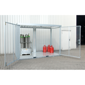 Galvanized Gas Cylinder Container Type GFC-E