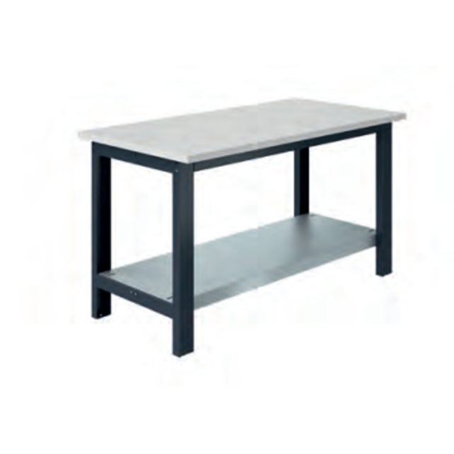 Galvanised Lower Shelf for SI Workbench – Optimized Storage Solution