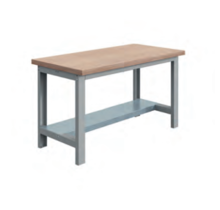 Galvanised Half-Lower Shelf for SI Workbench – Optimized Storage Solution