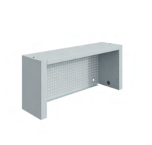 Perforated Panel for Upper Shelf Extension