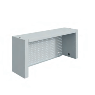 Perforated Panel for Upper Shelf Extension