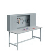 Worktop Base Cabinet with Roller Shutter Door