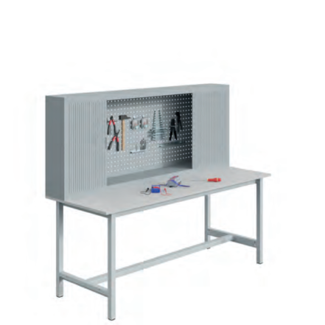 Worktop Base Cabinet with Roller Shutter Door