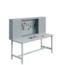 Salesbridges Worktop Base Cabinet with Roller Shutter Door