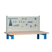 Perforated Back Panel with 2 Uprights