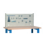 Salesbridges Perforated Back Panel with 2 Uprights