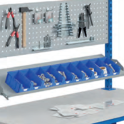 Reclining and Depth-Adjustable Shelves for Superstructure Uprights