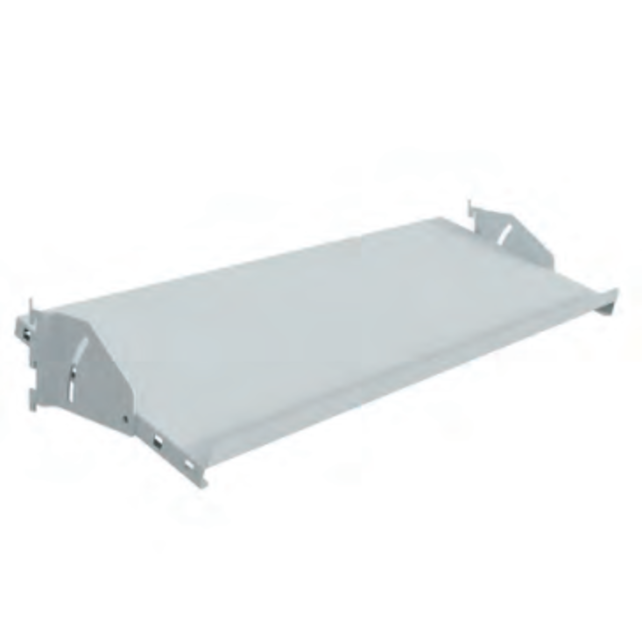 Reclining and Depth-Adjustable Shelves for Superstructure Uprights