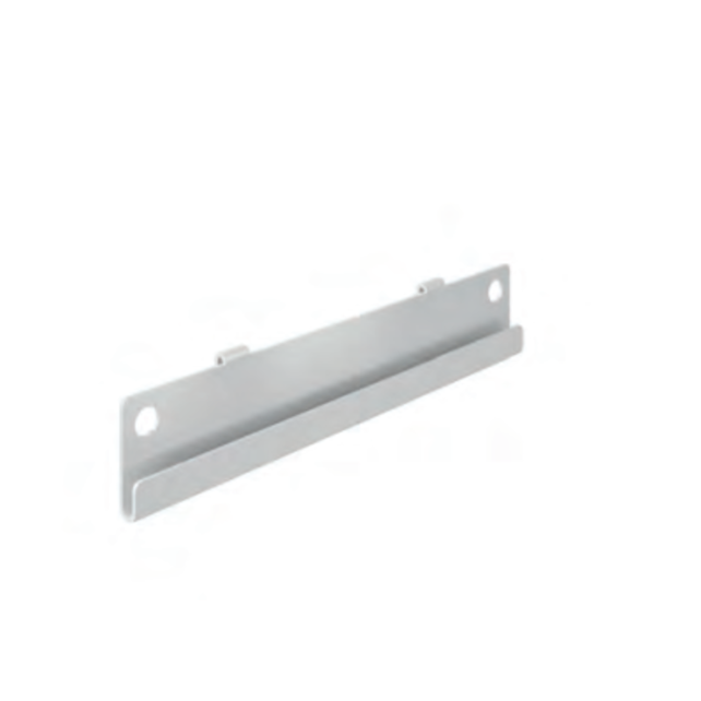 Mini-Rail for Hooking Grab Containers on Perforated Panel