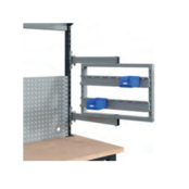 Swivel Frame for Grab Container Rails – Dual-Sided with Panel Support