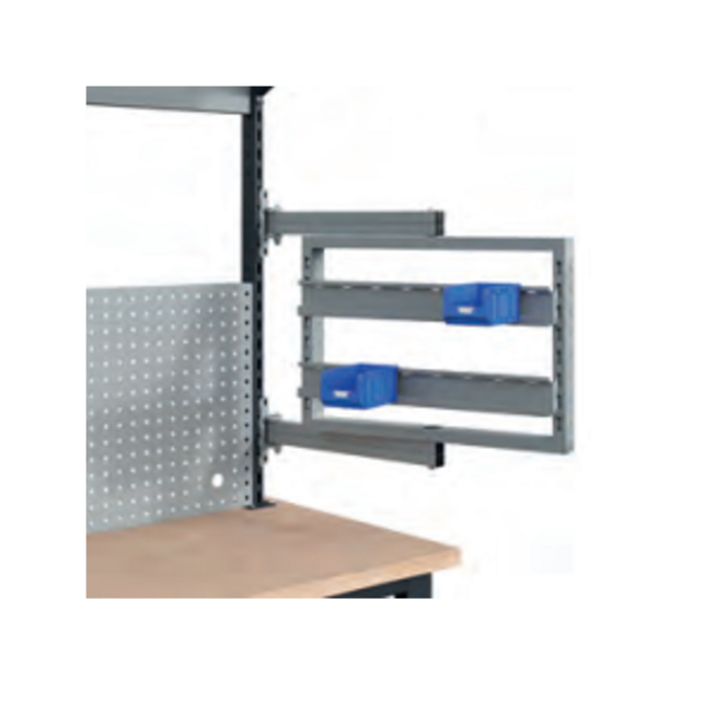 Swivel Frame for Grab Container Rails – Dual-Sided with Panel Support