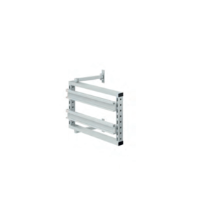 Swivel Frame for Grab Container Rails – Dual-Sided with Panel Support