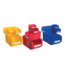 Salesbridges Grab Containers – Multi-Color Modular Bin Sets
