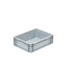 Euro Containers – Grey Polypropylene Storage Bins