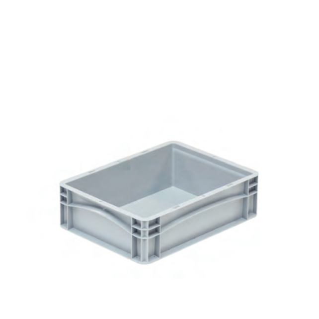 Euro Containers – Grey Polypropylene Storage Bins