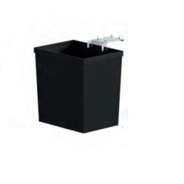 25L Bin with Support – Mountable Under Workbench