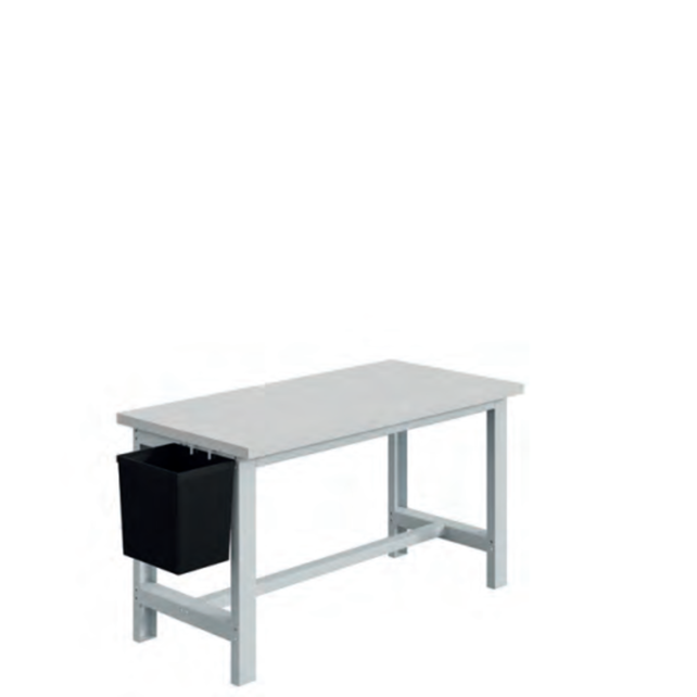 25L Bin with Support – Mountable Under Workbench