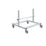 Salesbridges Mobile Horizontal Roll Dispenser – 25mm Steel Tube for Packaging Materials