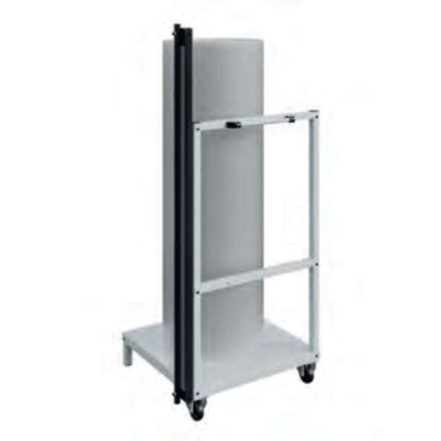 Mobile Vertical Roll Dispenser – With/Without Cutter Bar