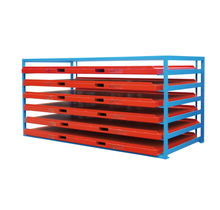 Sheet Metal Storage Units with Trays Type KBR – Modular Steel Sheet Storage