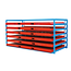 Salesbridges Sheet Metal Storage Units with Trays Type KBR – Modular Steel Sheet Storage