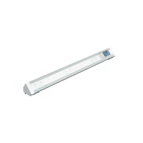 Reclined Power Strip with Circuit Breaker – 6 Socket Aluminum Strip