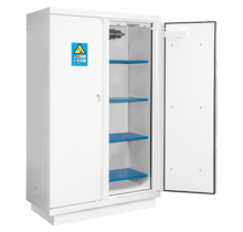 90-Minute Fire Resistant Lithium-Ion Battery Storage Cabinet, Tall 2-Door (2020 x 1137 x 620 mm)