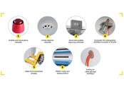 90 MINUTES-1 DOOR CABINETS FOR LITHIUM BATTERIES-1950 x 635 x 620