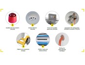 90 MINUTES-1 DOOR COUNTER CABINETS FOR LITHIUM BATTERIES-1100 x 635 x 670