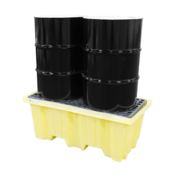 2-Drum Nestable Spill Pallet – 66 Gallon Containment