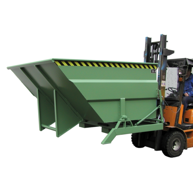 Skip Container Up To 5000L Side Pivot Tipper BKC-model